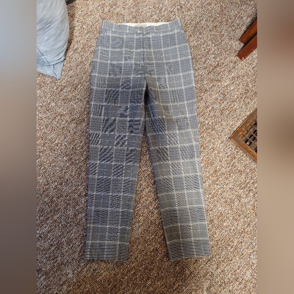 H&m plaid pants
